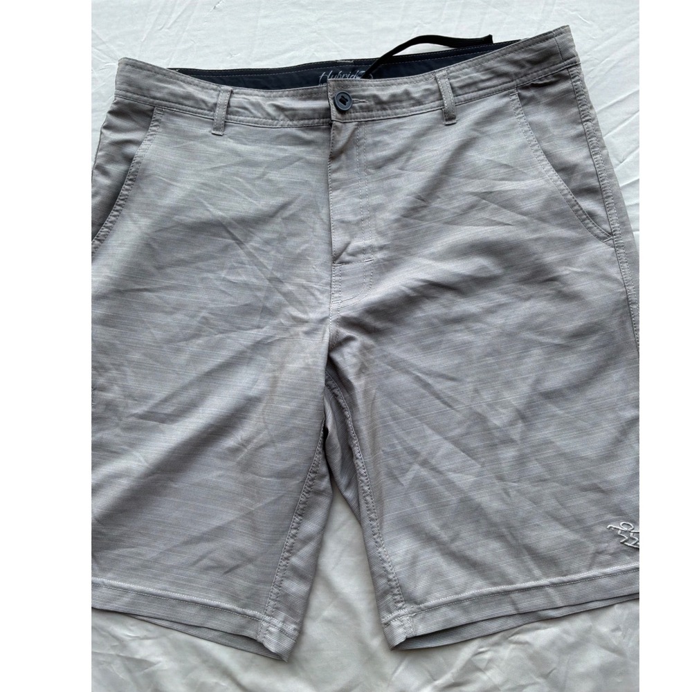 Gorpcore Mens Da Hui Hybrid Collection Shorts 36 Gray